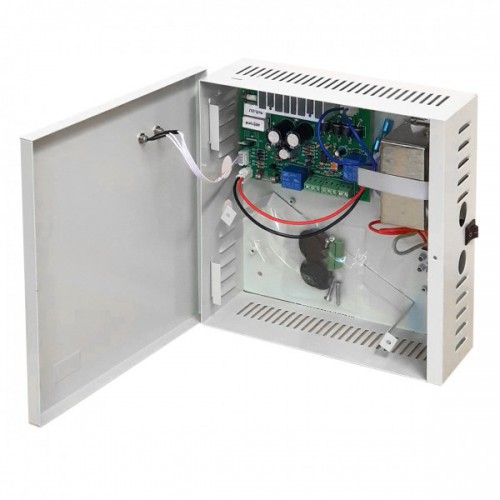bộ lưu điện (UPS) + nắn dòng (adapter) cấp nguồn cho hệ thống cửa kiểm soát ra vào